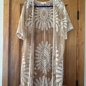 Bohemian Lace Kimono Cardigan